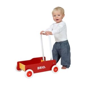 BRIO - Gåvogn (Rød)