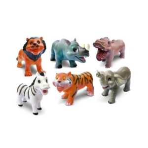 B Beez - Sæt M 6 Softvilddyr