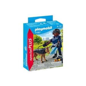 Playmobil City Action - Politibetjent med sporhund
