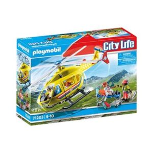 Playmobil City Life - Redningshelikopter