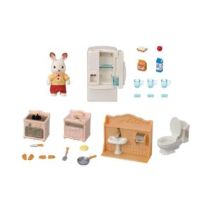 Sylvanian-families-mikroboegleovn-og-skab-