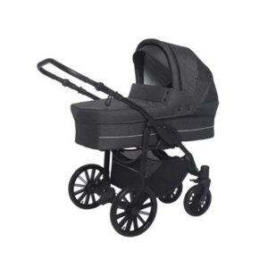 basson-nordic-LUX-barnevogn-dark-grey-melange