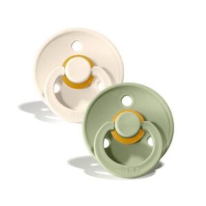BIBS Sutter - 2-pack Ivory & Sage (str.3)
