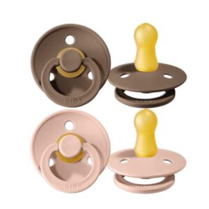 BIBS Sutter - 2-pack Dark Oak & Blush (str. 2)