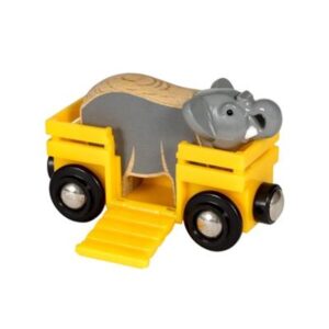brio-world-elefant-og-vogn-