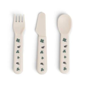 Done by Deer - Foodie Bestiksæt Tiny Farm (Sand)