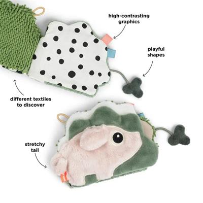 Done by Deer - Sensorisk Baby Aktivitetsbog Tiny Farm (Farvemix)