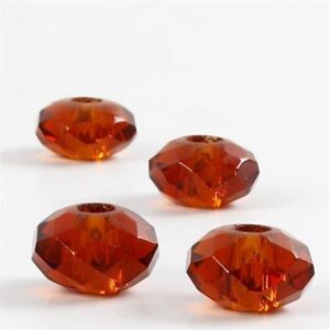 glaslinks-glasperler-i-ravfarvet-