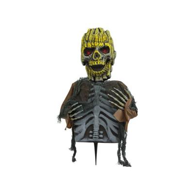 Halloweendekoration Skelet med lys
