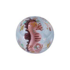 Little Dutch -  3D Søhest Badebold 35 cm (Pink)
