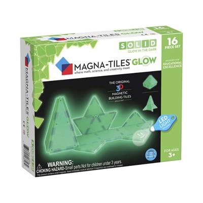 Magna-Tiles - Glow Udvidelsessæt (16 stk.)