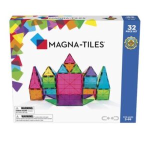Magna-Tiles - Klare farver (32 stk.)