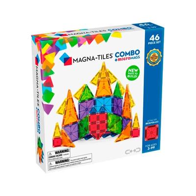 Magna-Tiles - MicroMAGS Kombi (48 stk.)