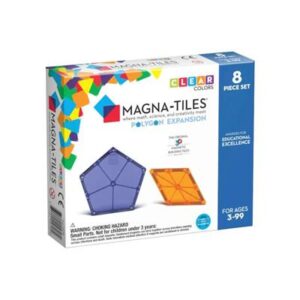 Magna-Tiles - Polygons Klare (8 stk)
