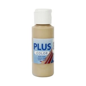 Plus Color hobbymaling - Dark Beige (60 ml)