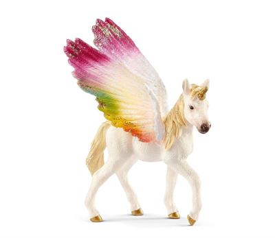 Schleich - Winged Rainbow Unicorn Foal (70577)