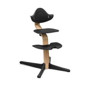 Sort/Valnød Exclusive Højstol Fra Stokke Nomi