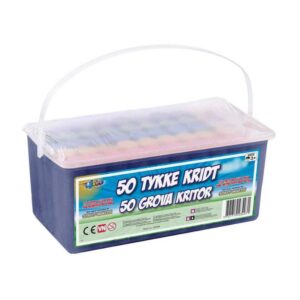 4 Kids - Tykke Gadekridt (50 stk.)